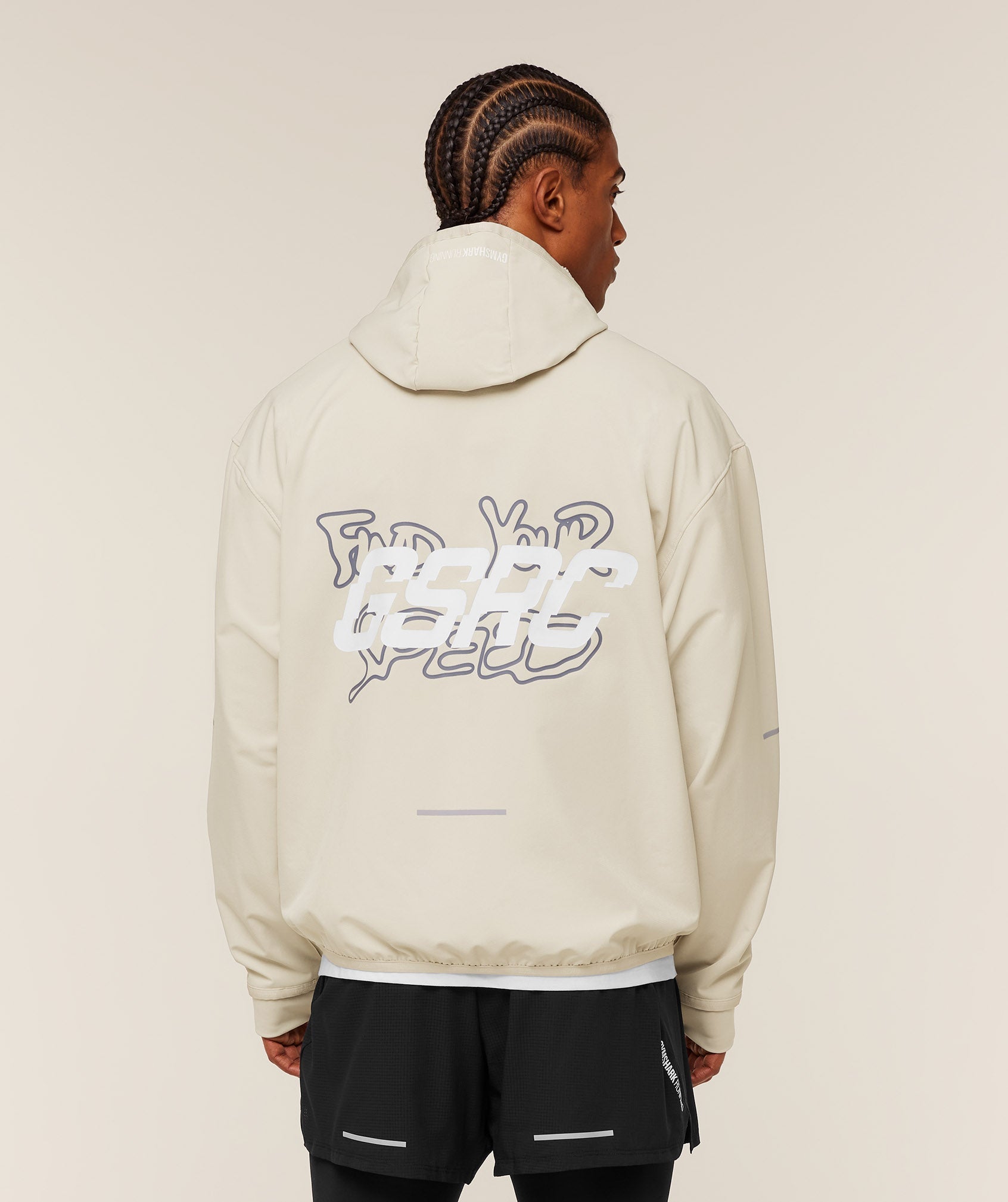 Gymshark Find Your Speed Hoodie Pebble Grey
