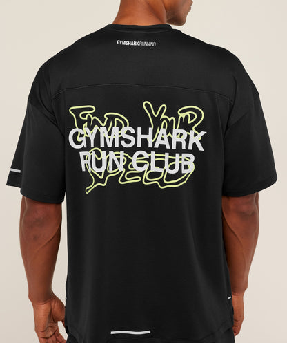 Gymshark Find Your Speed T-Shirt Black