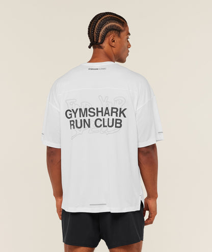Gymshark Find Your Speed T-Shirt White