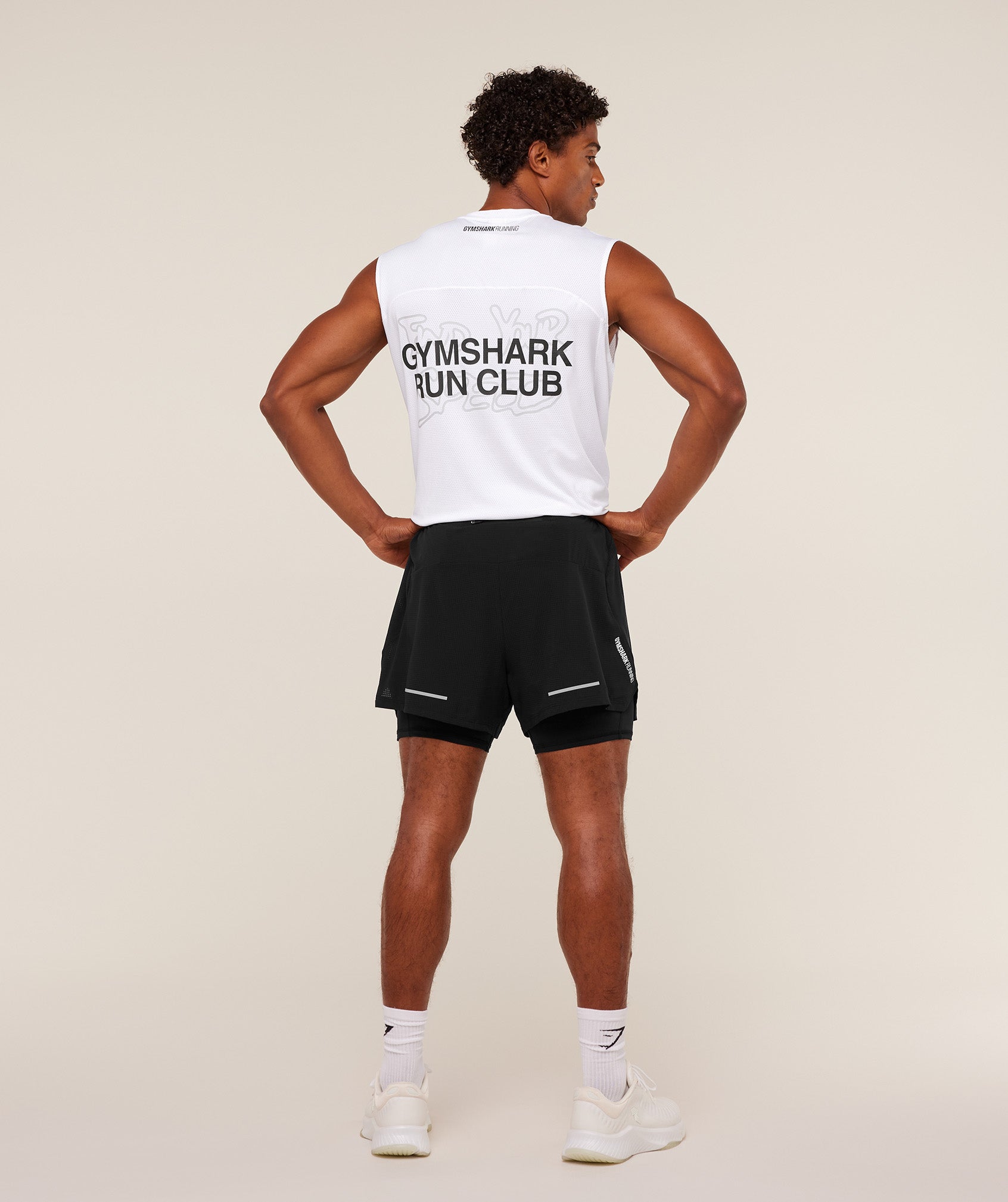 Gymshark Find Your Speed Tank White