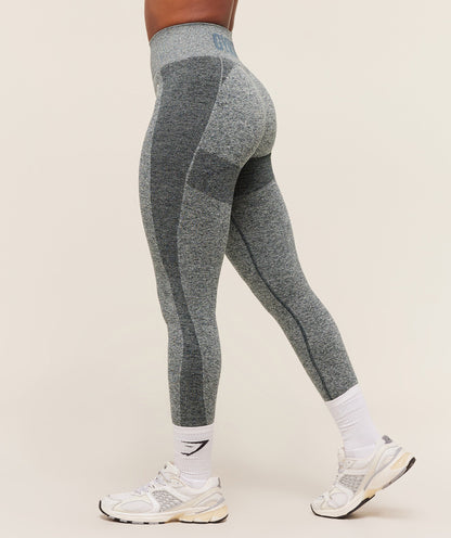 Women's Gymshark Flex High Waisted Leggings Deep Petrol Blue