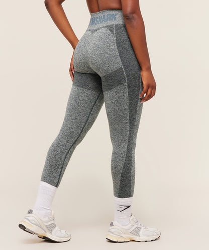 Women's Gymshark Flex High Waisted Leggings Deep Petrol Blue