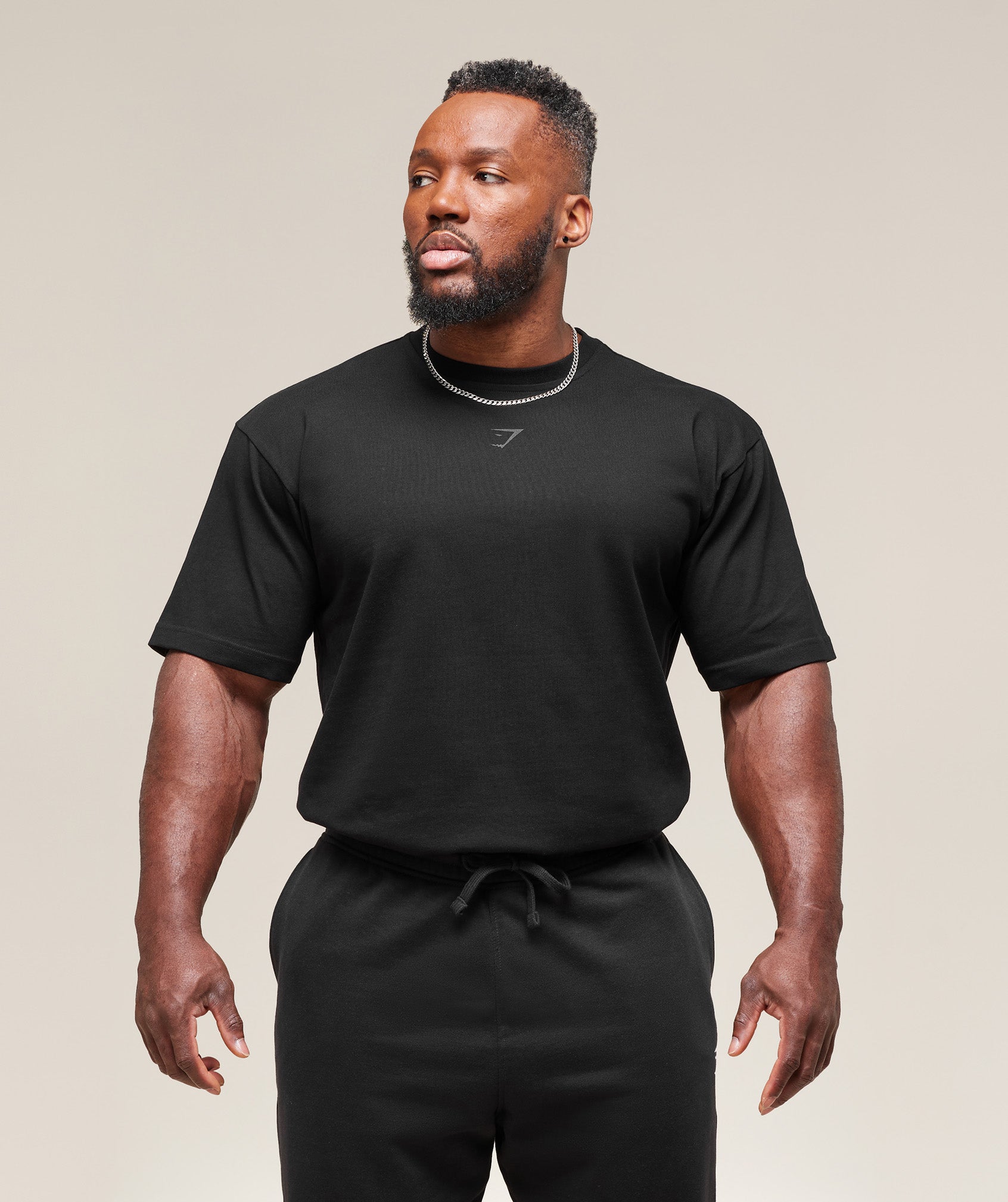 Gymshark Premium Power T Shirt Black