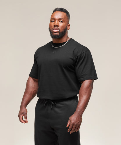 Gymshark Premium Power T Shirt Black