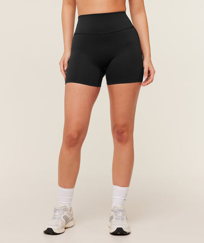 Women's Gymshark Flow Bodyfit Short Gs Black
