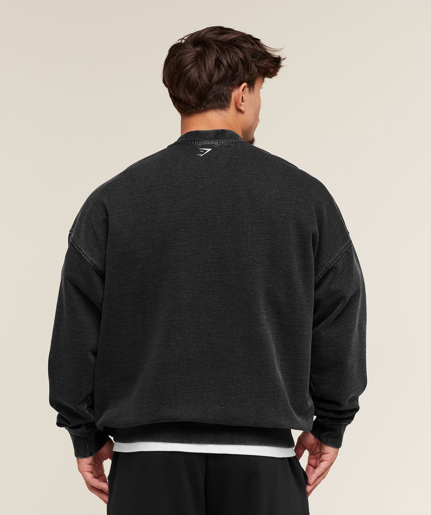 Gymshark 2012 Lifting Club Crew Black
