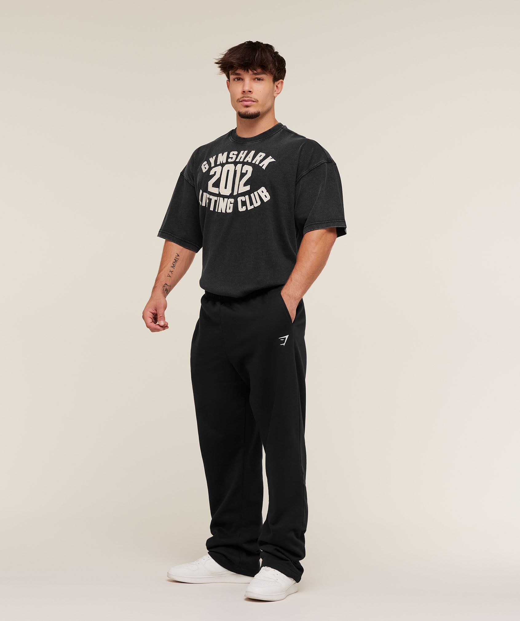 Gymshark 2012 Lifting Club T-Shirt Black