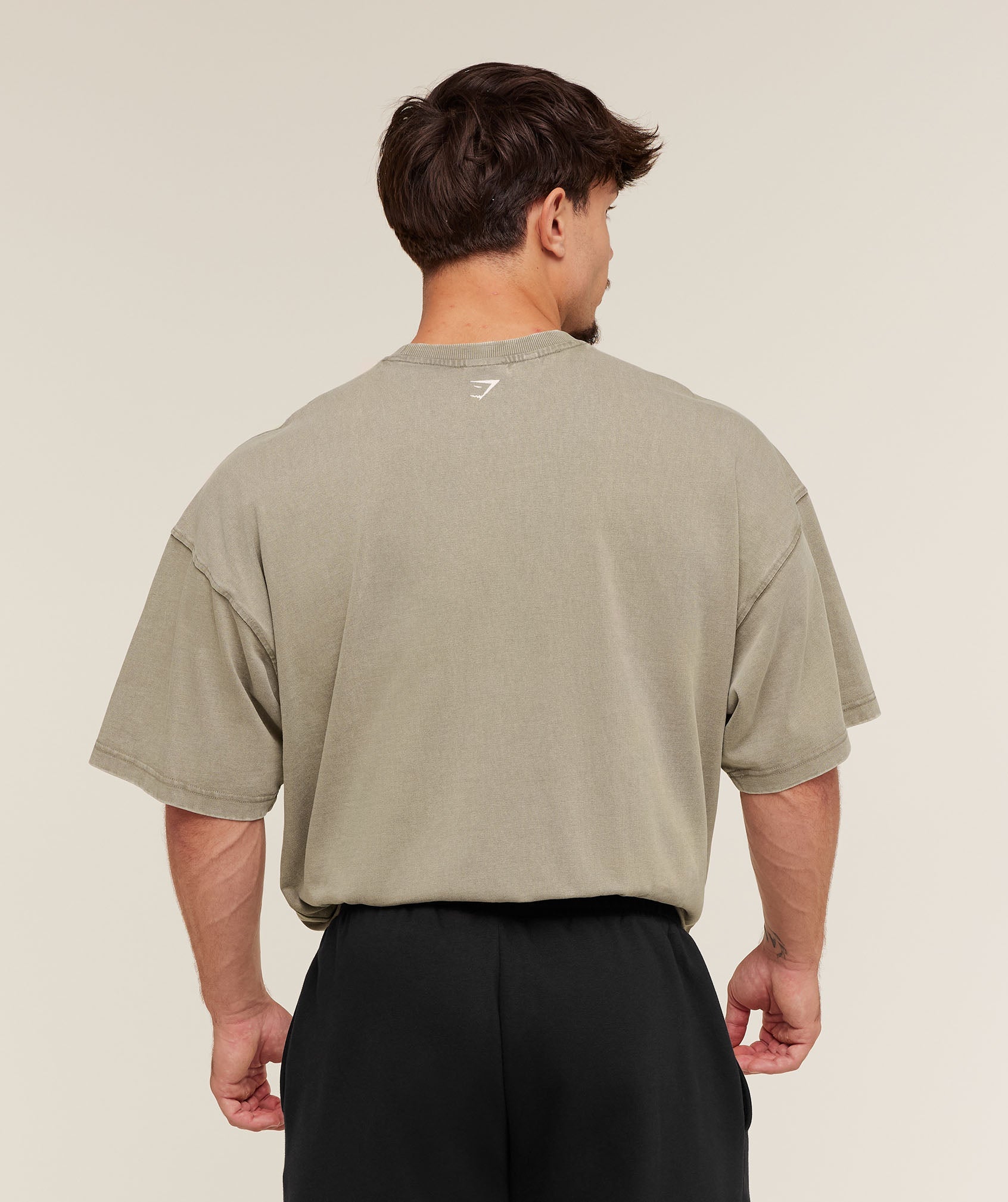 Gymshark 2012 Lifting Club T-Shirt Linen Brown