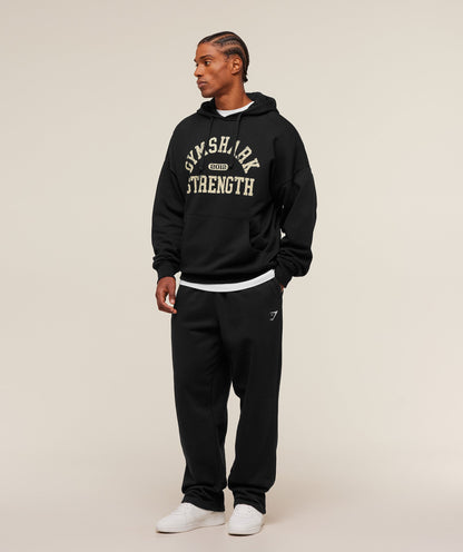Gymshark 2012 Strength Hoodie Black