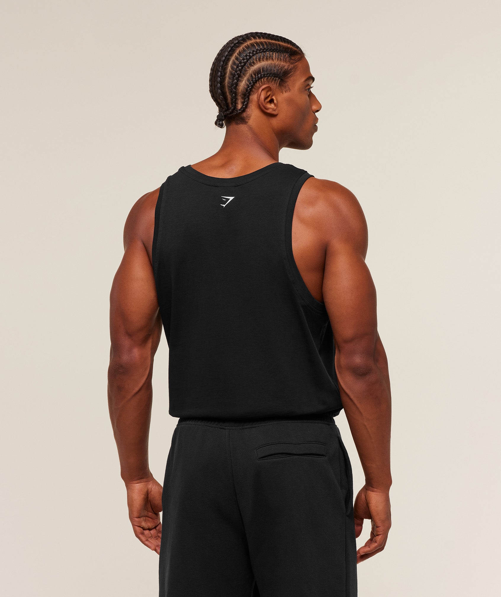 Gymshark 2012 Strength Tank Black