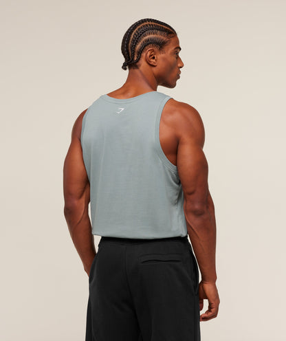 Gymshark 2012 Strength Tank Denim Grey