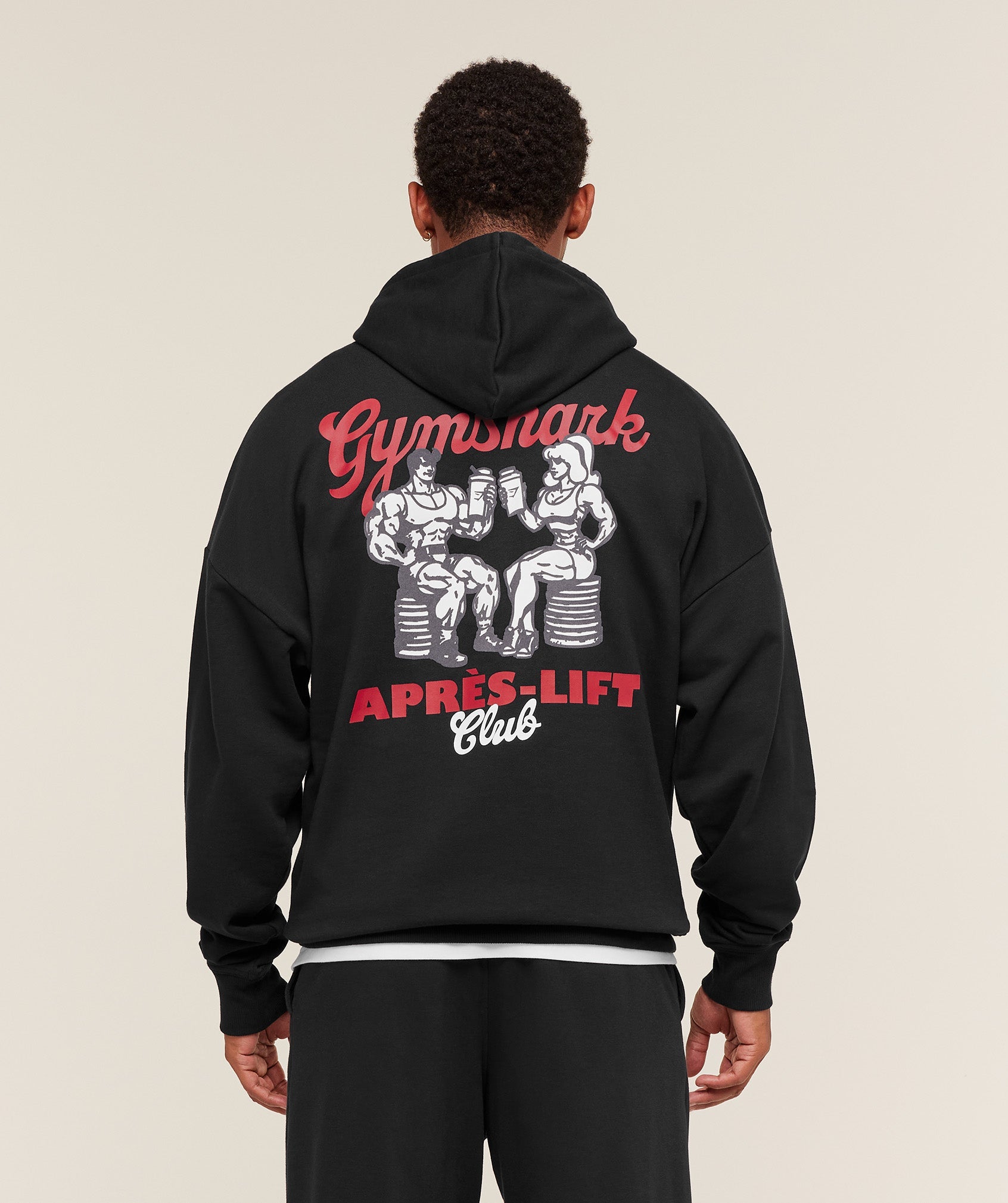 Gymshark Après-Lift Club Hoodie Black