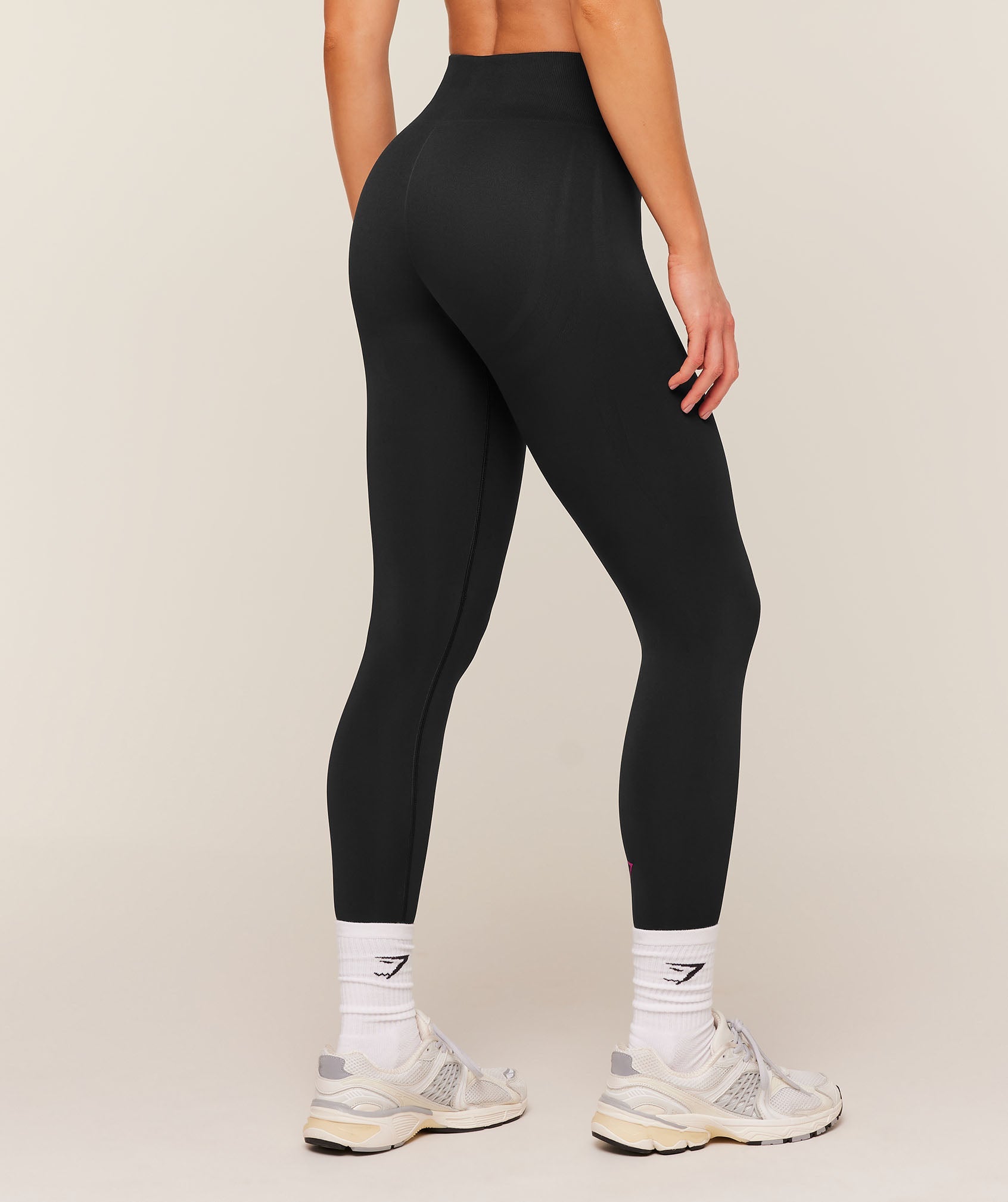 Women's Gymshark Everyday Seamless Graphic Leggings Black