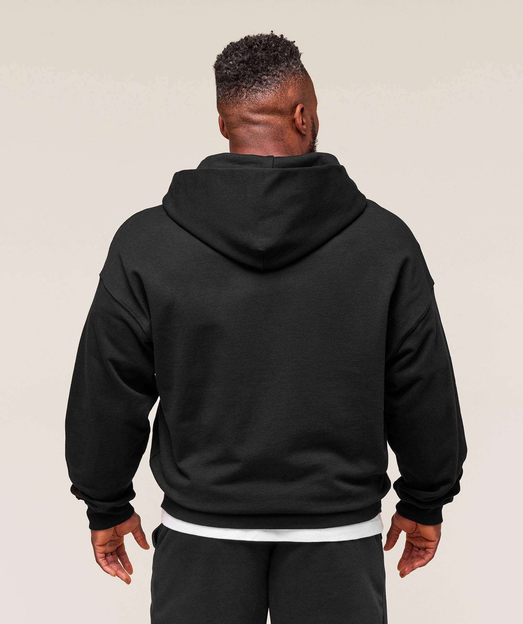 Gymshark Authentic Apparel Zip Up Hoodie Black