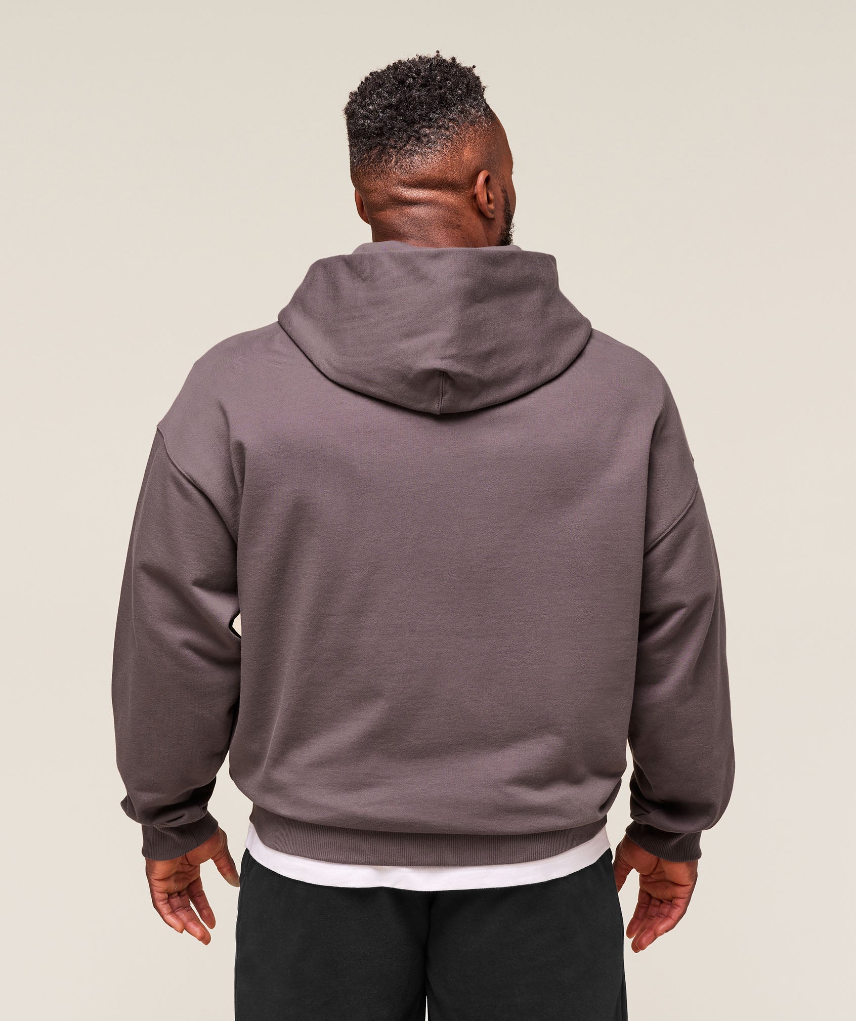 Gymshark Authentic Apparel Zip Up Hoodie Brushed Purple