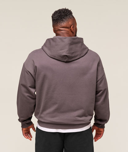 Gymshark Authentic Apparel Zip Up Hoodie Brushed Purple