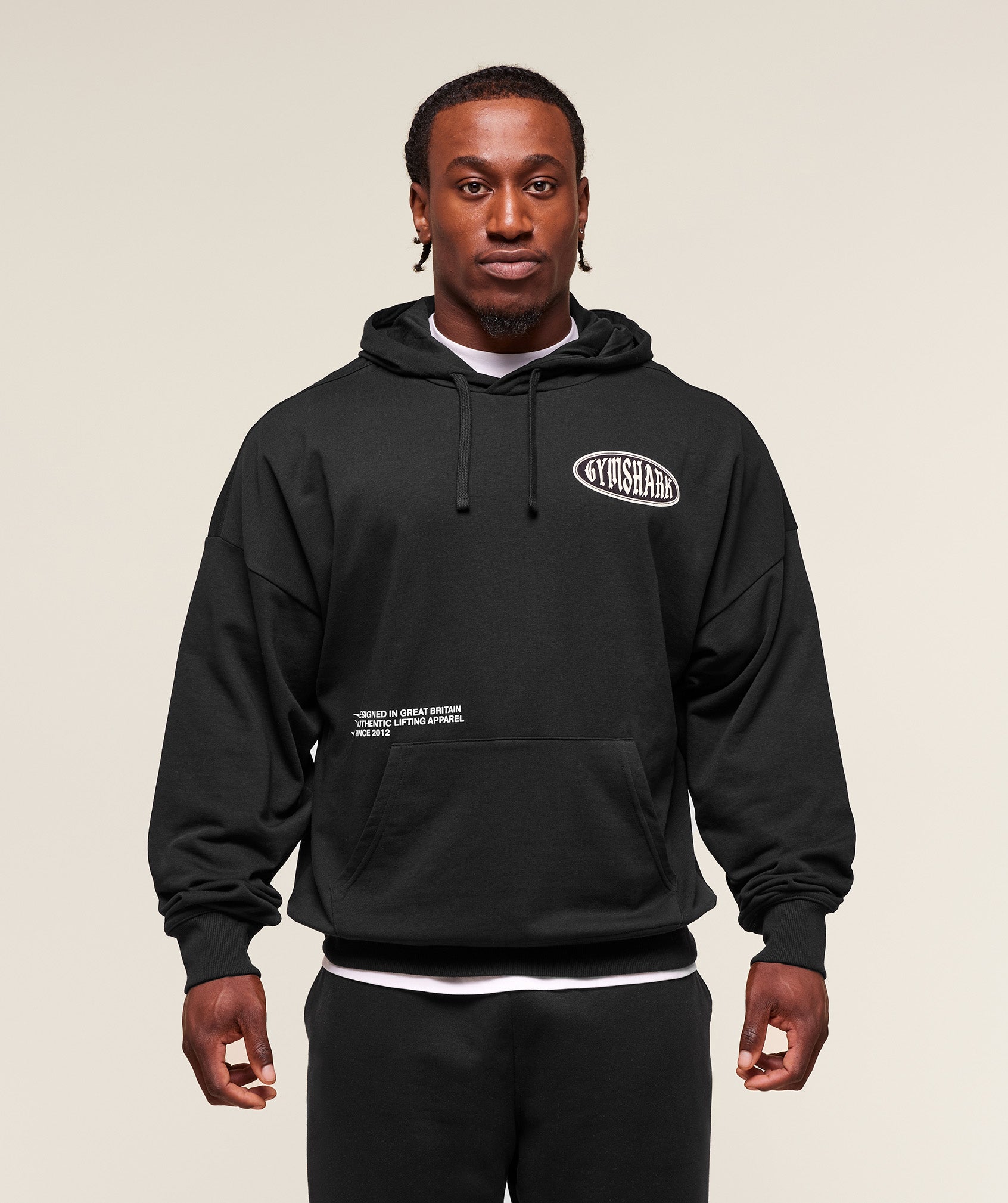 Gymshark Authentic Lifting Apparel Hoodie Black