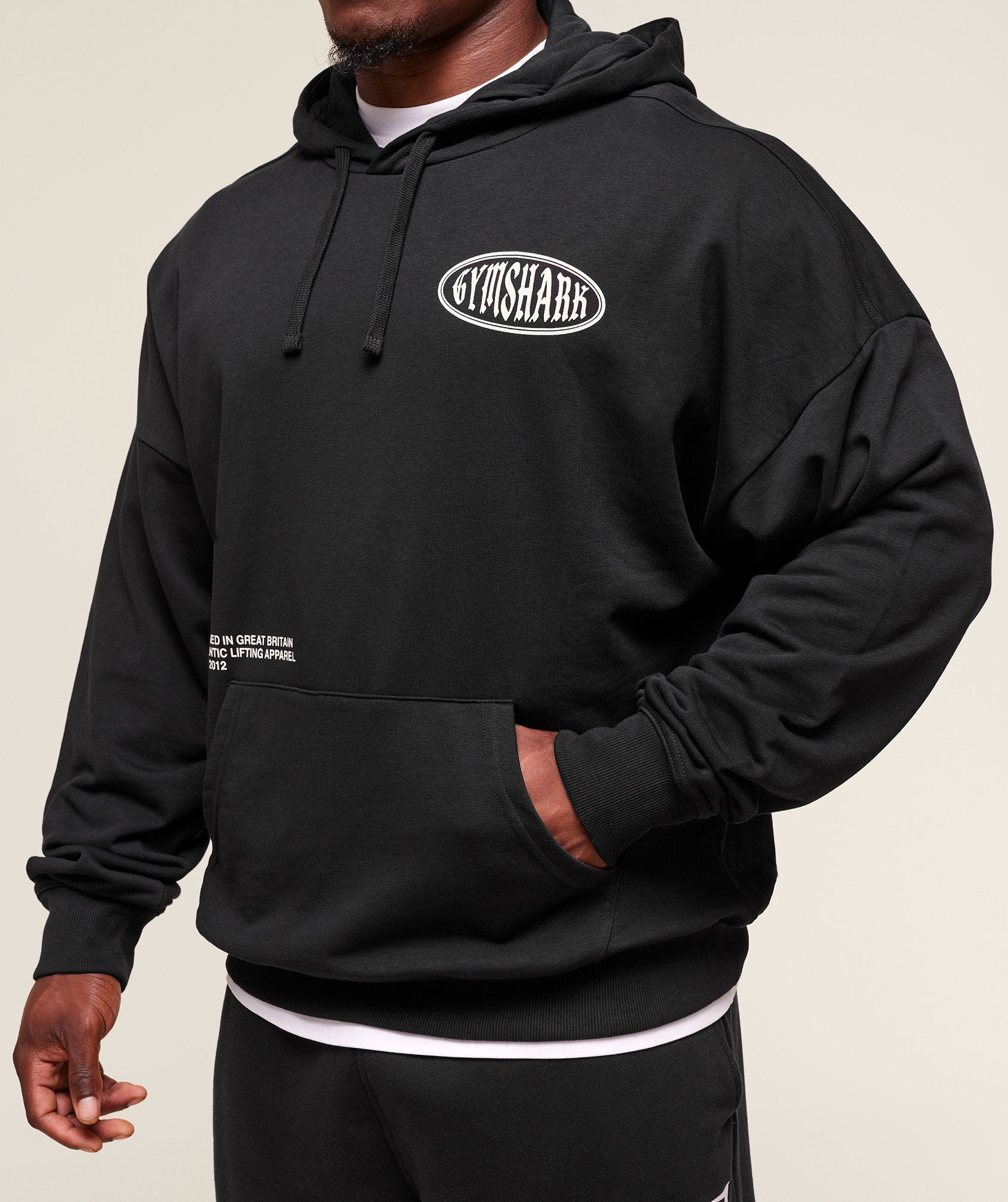 Gymshark Authentic Lifting Apparel Hoodie Black