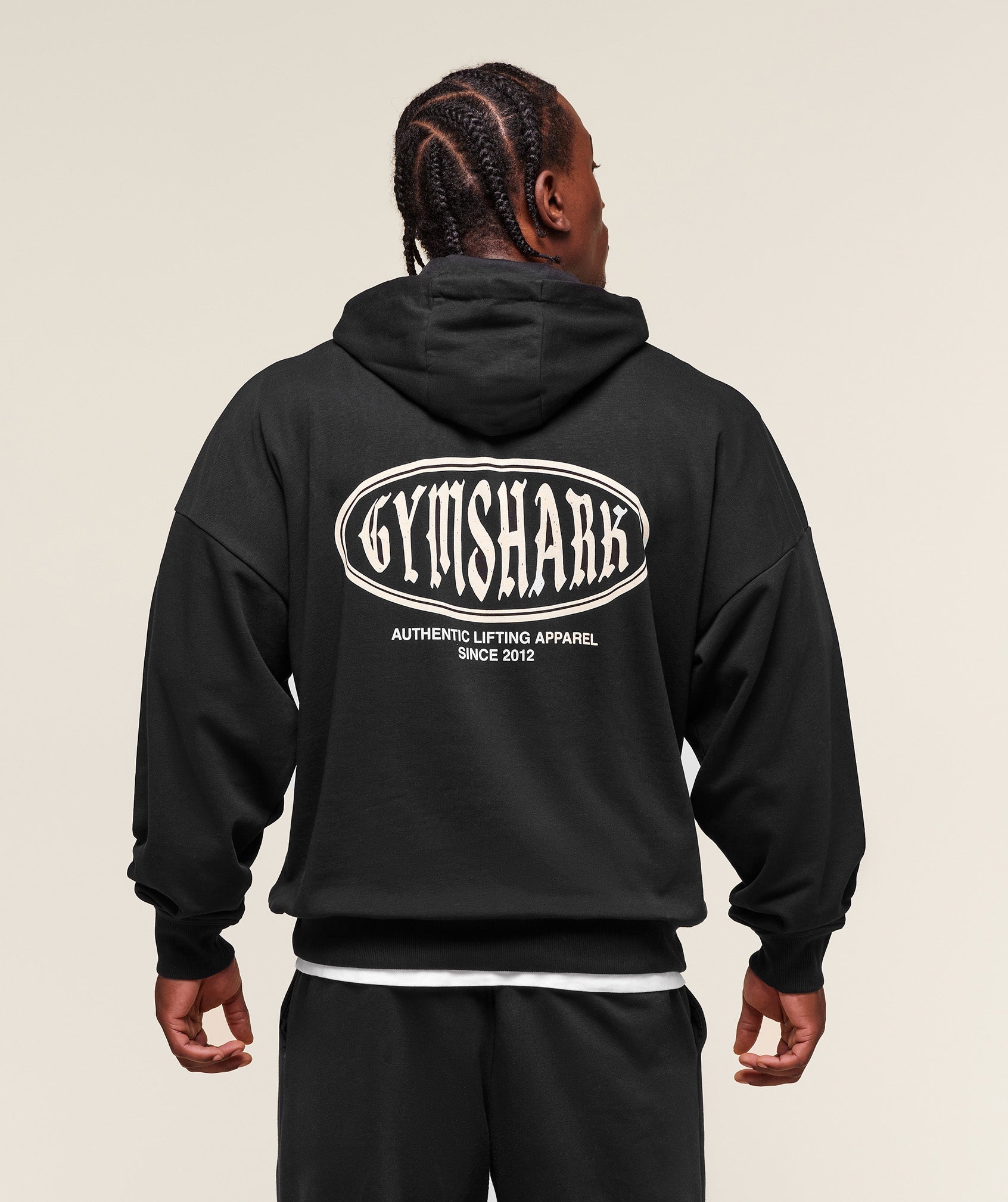 Gymshark Authentic Lifting Apparel Hoodie Black