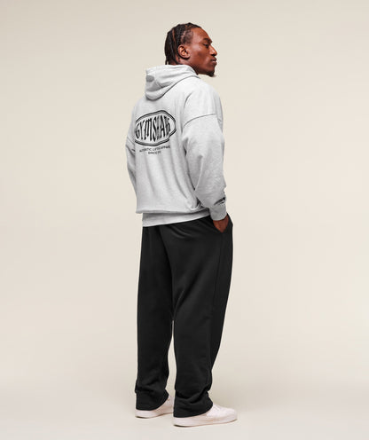 Gymshark Authentic Lifting Apparel Hoodie Light Grey Core Marl