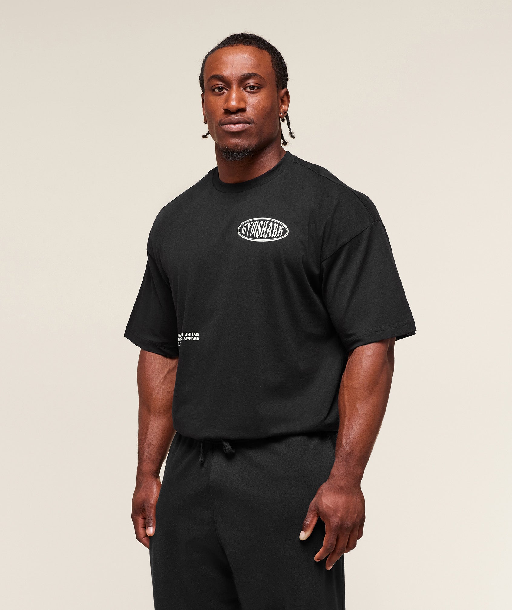 Gymshark Authentic Lifting Apparel T-Shirt Black