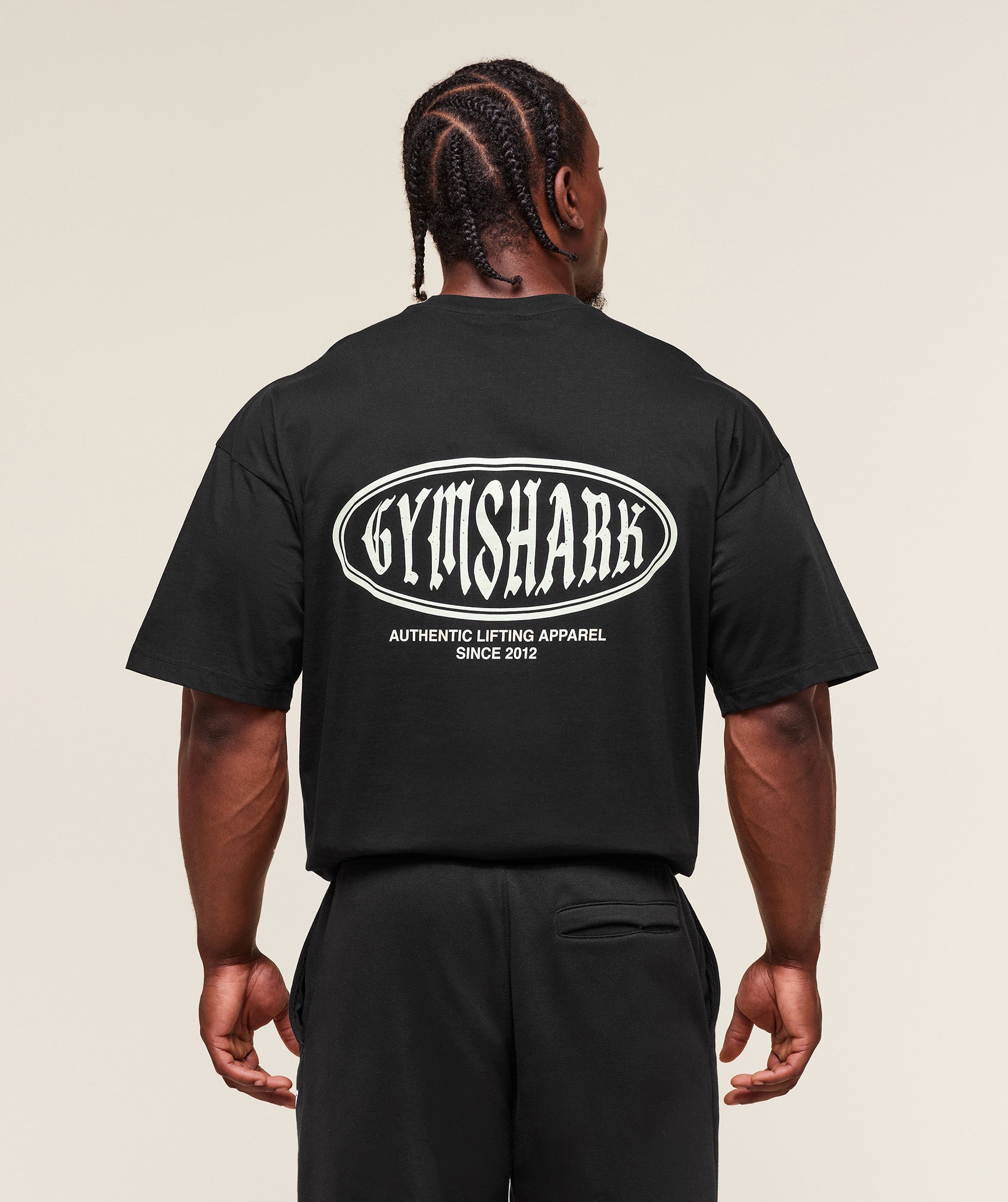 Gymshark Authentic Lifting Apparel T-Shirt Black