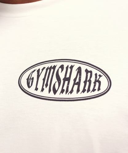 Gymshark Authentic Lifting Apparel T-Shirt Soft White