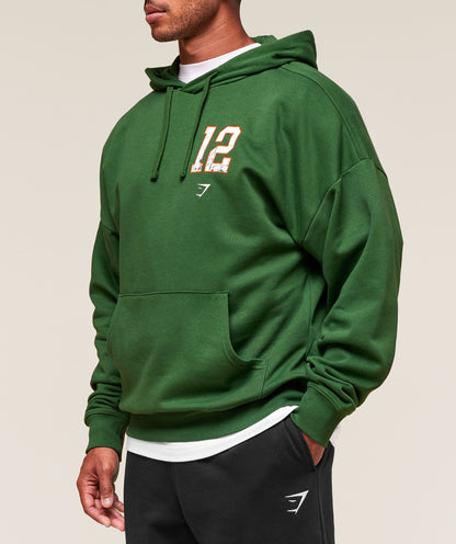 Gymshark Campus Hoodie Athletic Green