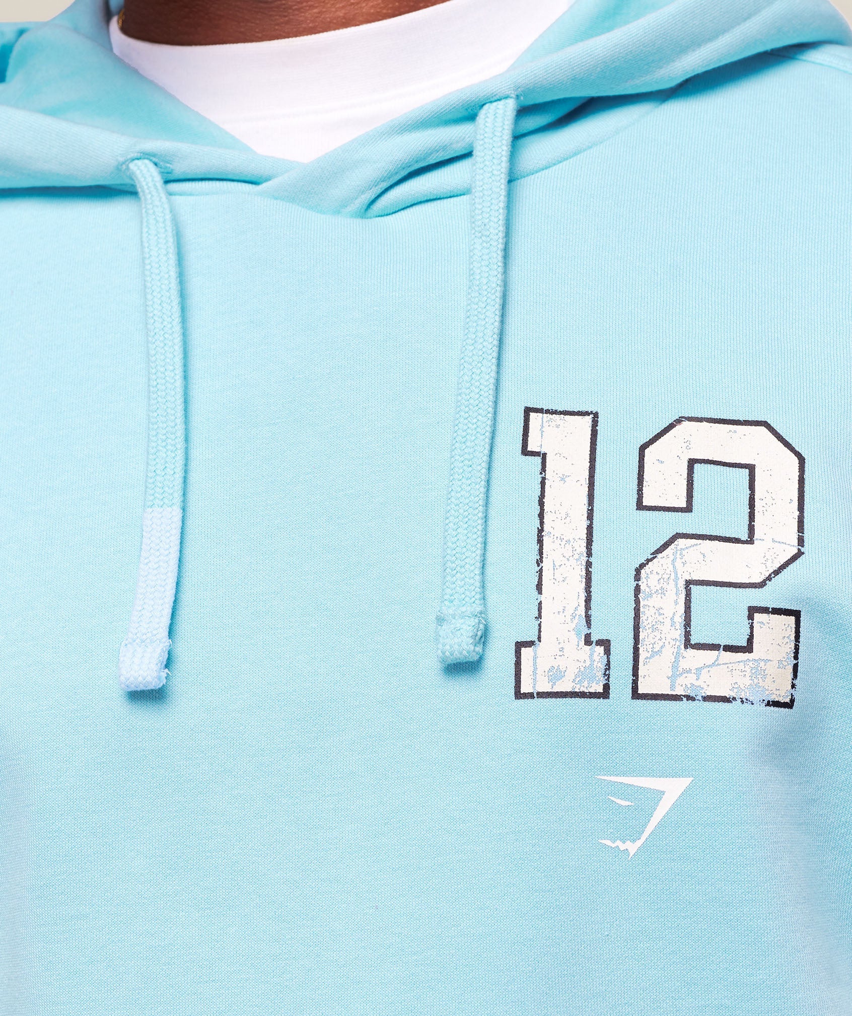 Gymshark Campus Hoodie Athletic Light Blue