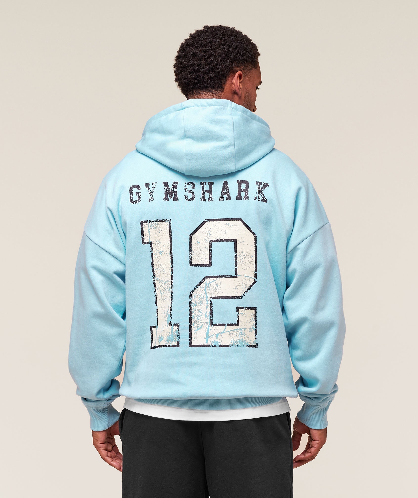 Gymshark Campus Hoodie Athletic Light Blue