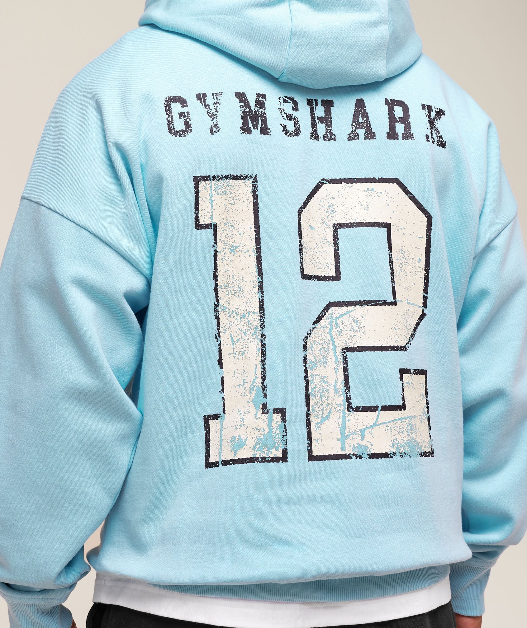 Gymshark Campus Hoodie Athletic Light Blue