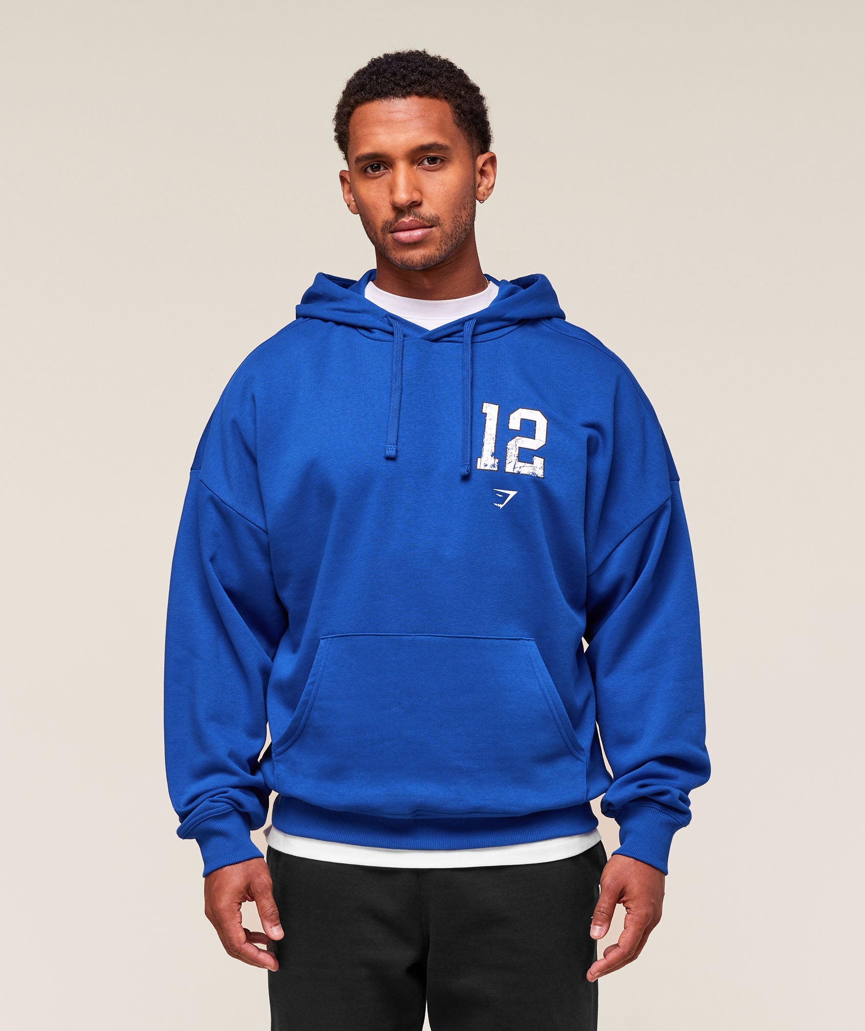 Gymshark Campus Hoodie Athletic Blue