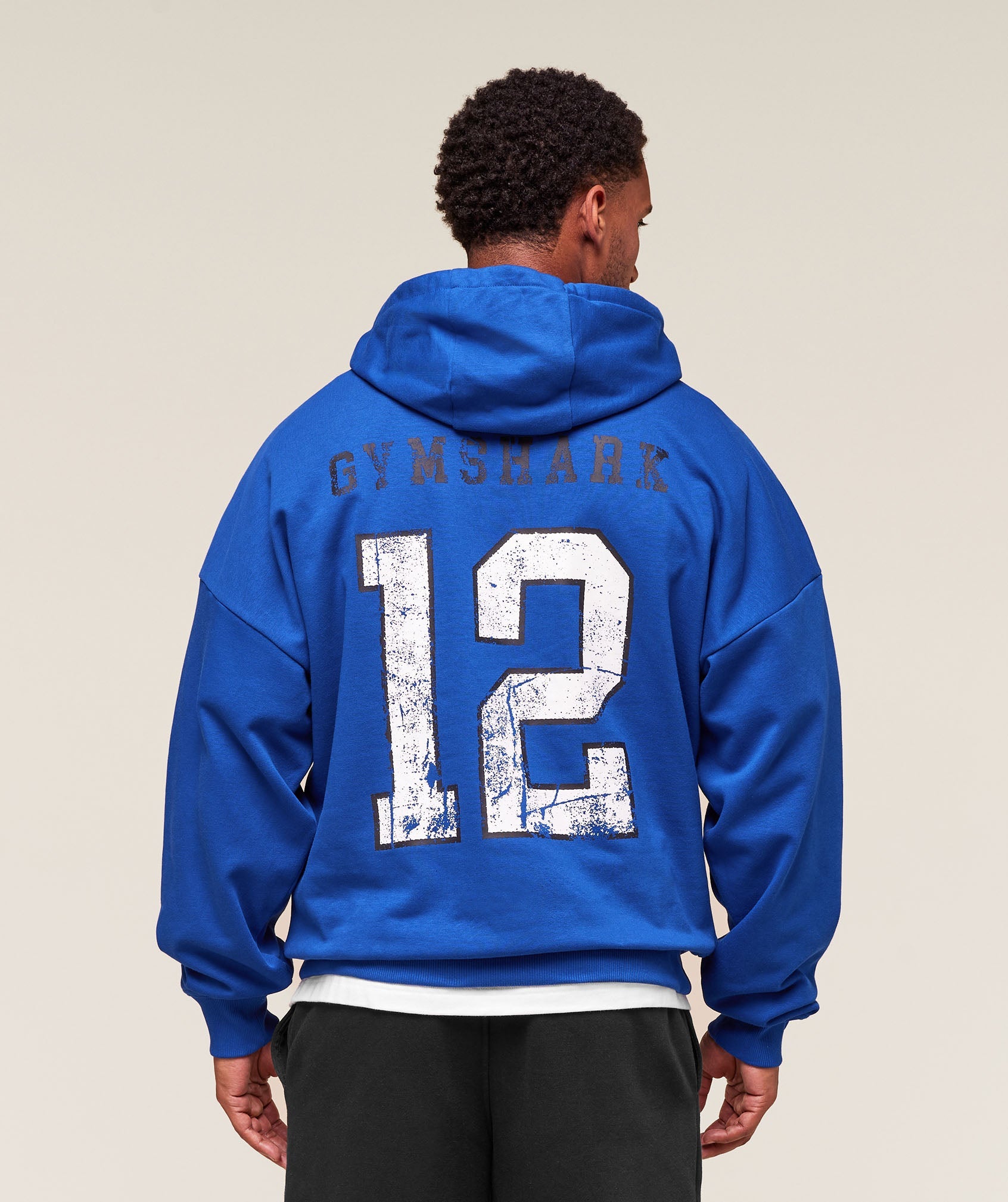 Gymshark Campus Hoodie Athletic Blue