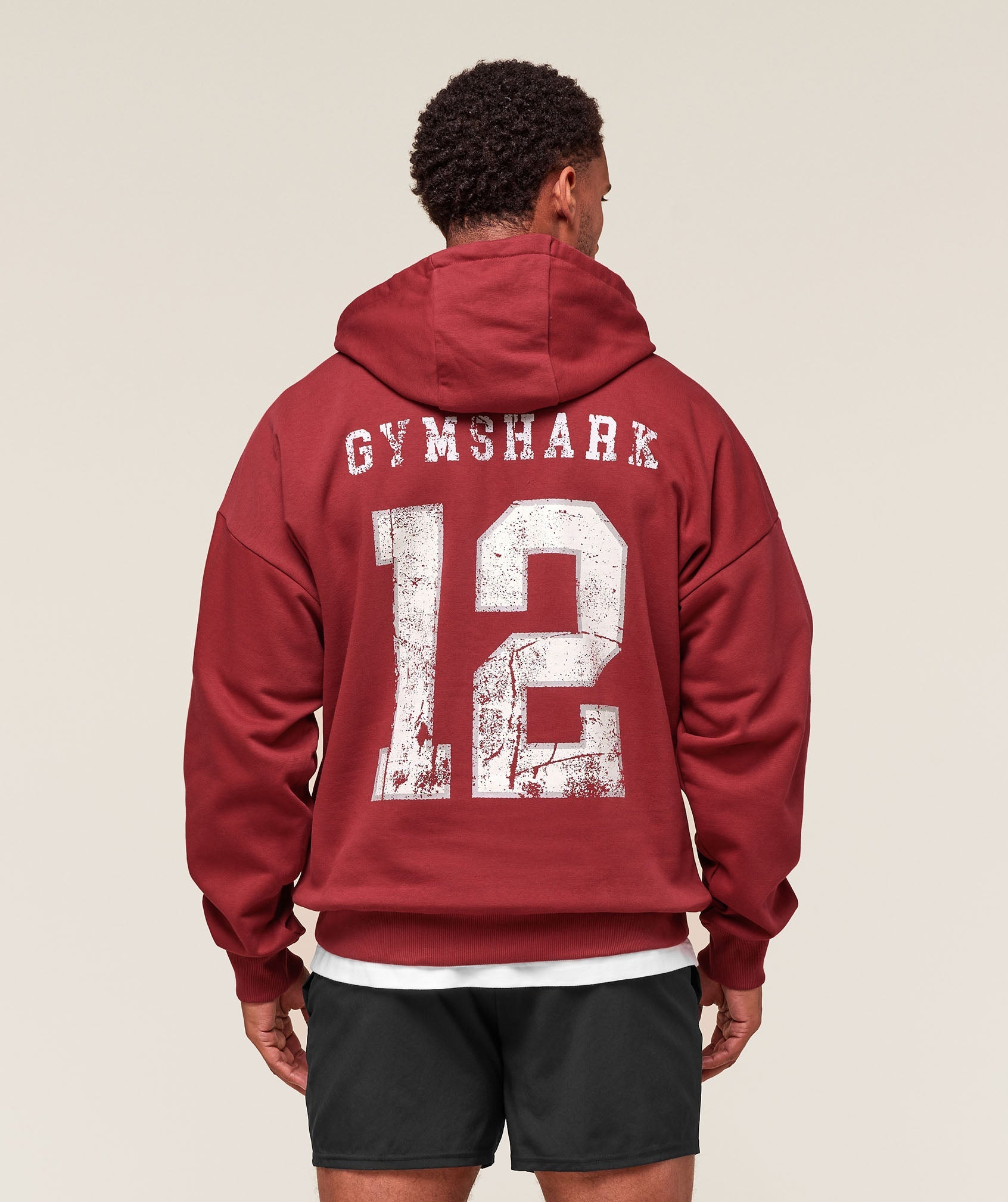 Gymshark Campus Hoodie Athletic Burgundy
