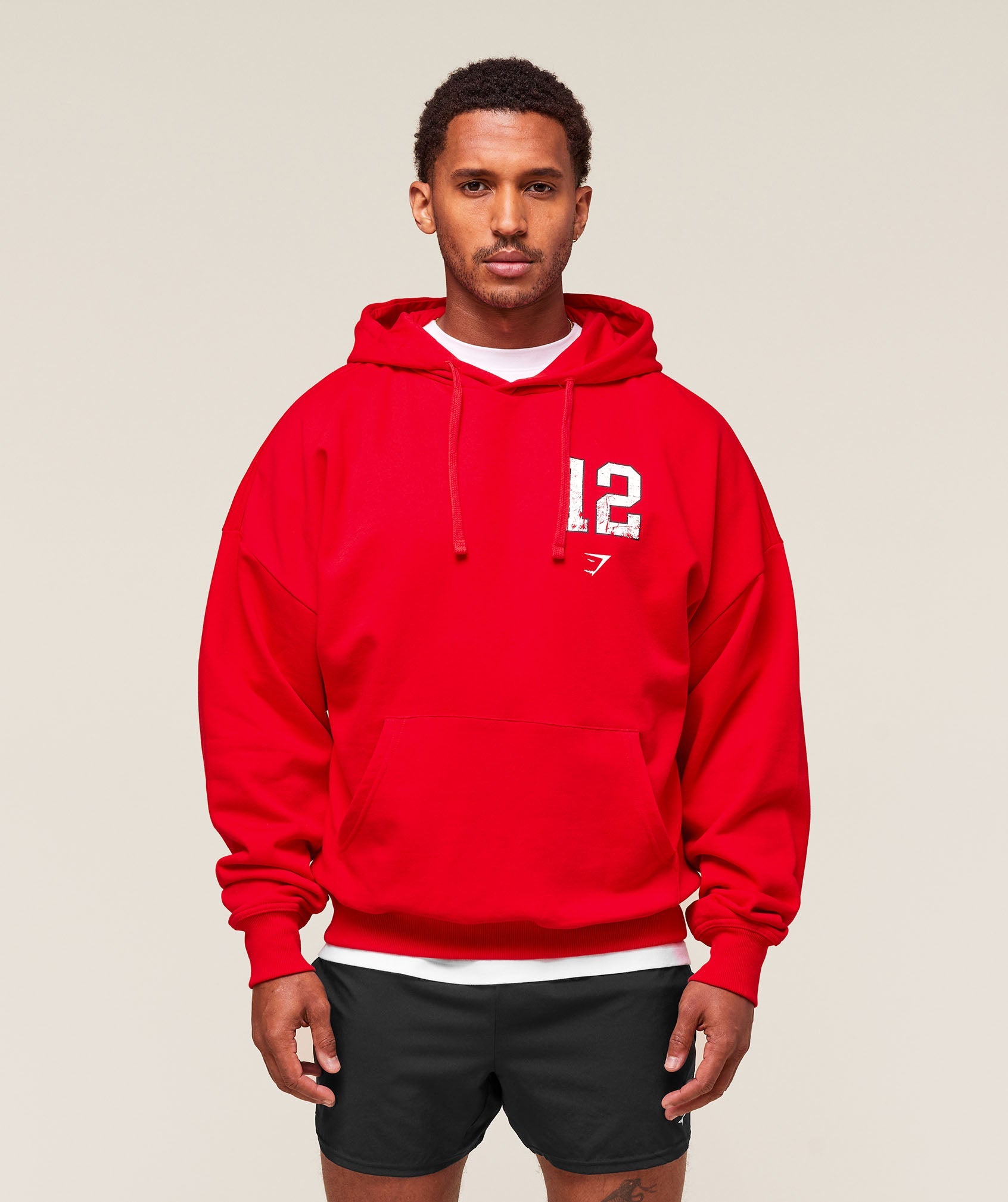Gymshark Campus Hoodie Athletic Red