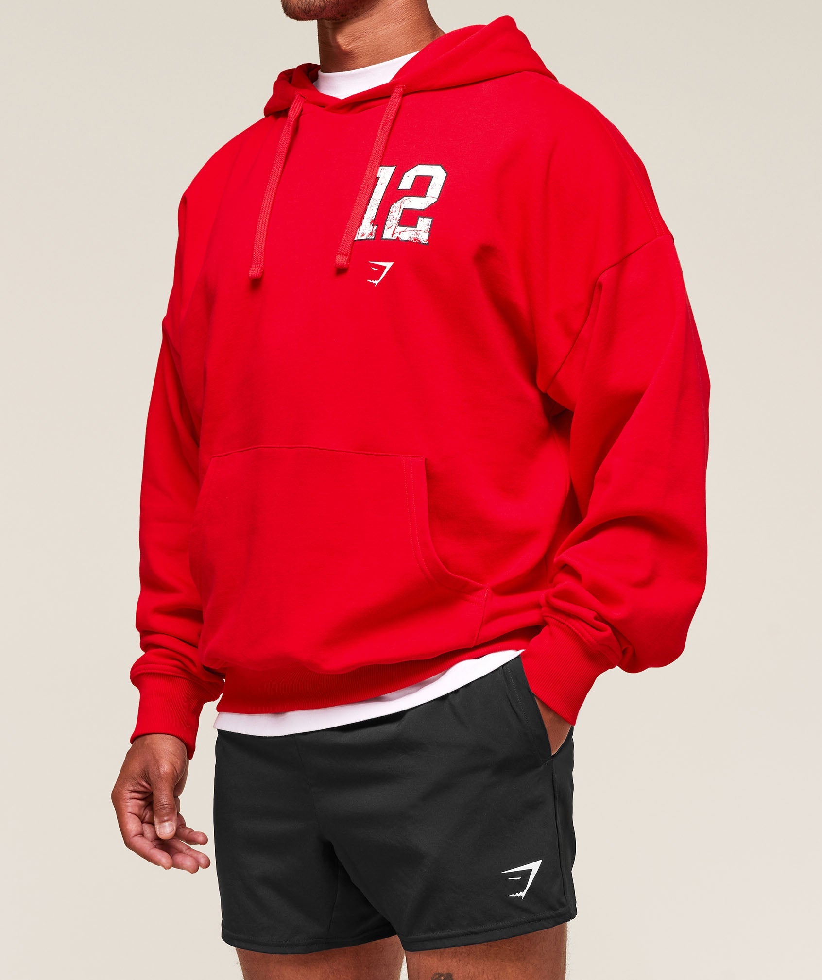 Gymshark Campus Hoodie Athletic Red