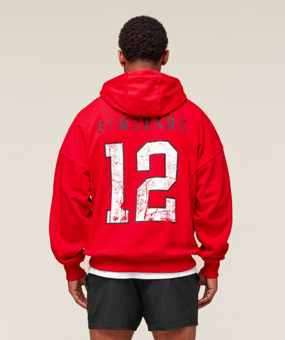 Gymshark Campus Hoodie Athletic Red