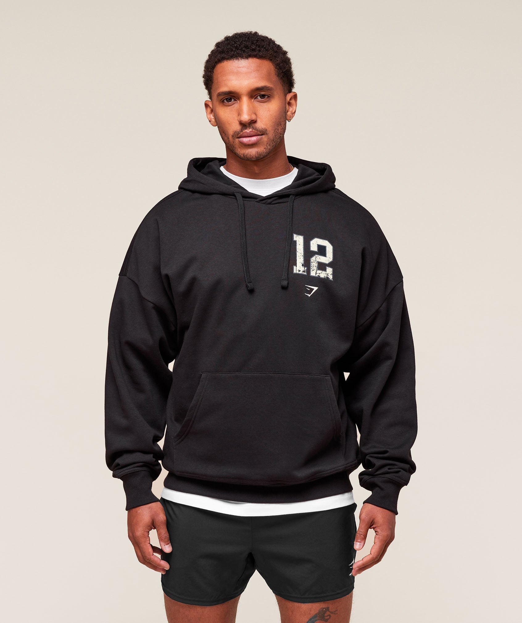 Gymshark Campus Hoodie Black