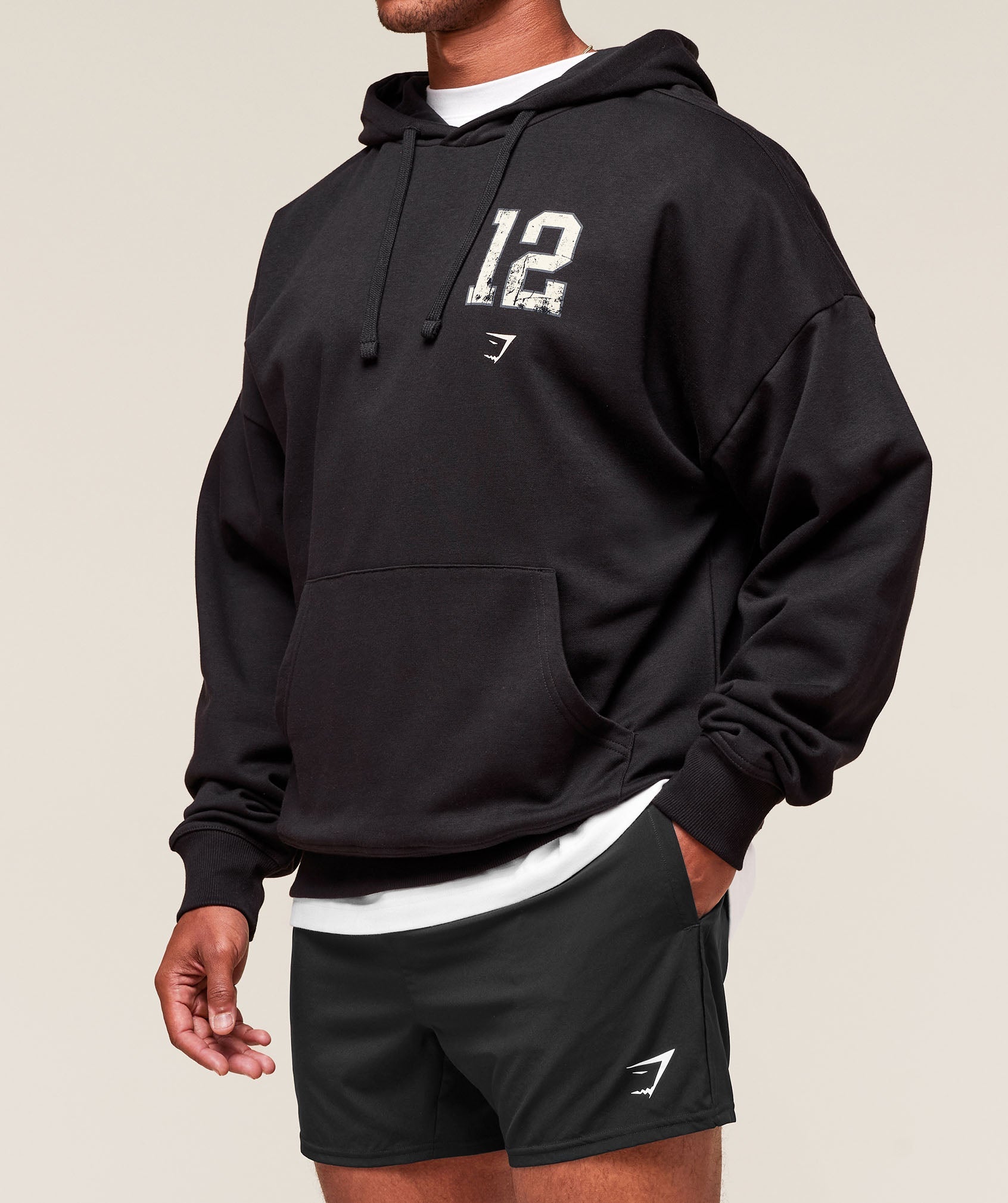 Gymshark Campus Hoodie Black