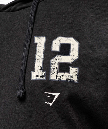 Gymshark Campus Hoodie Black