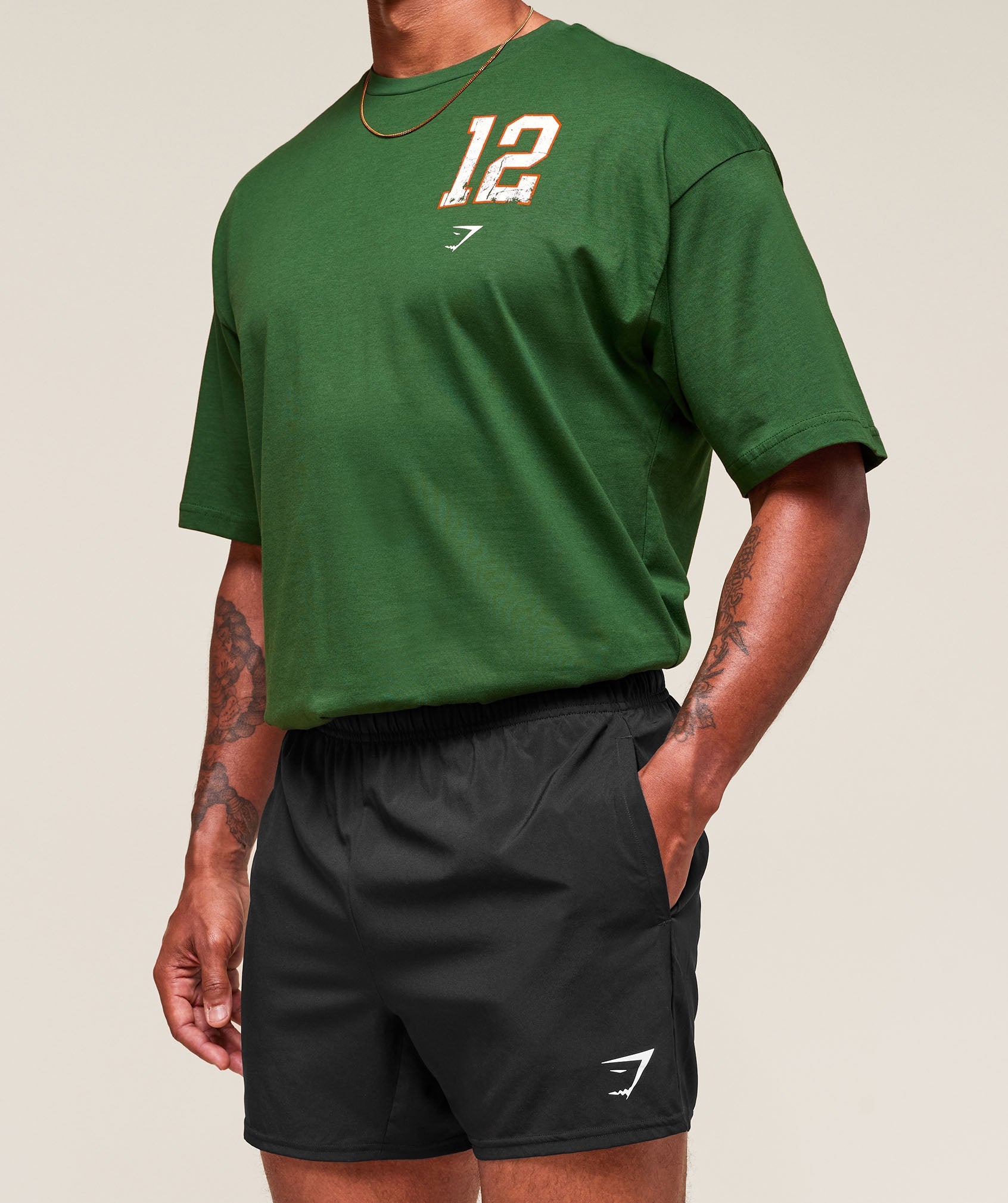 Gymshark Campus T-Shirt Athletic Green