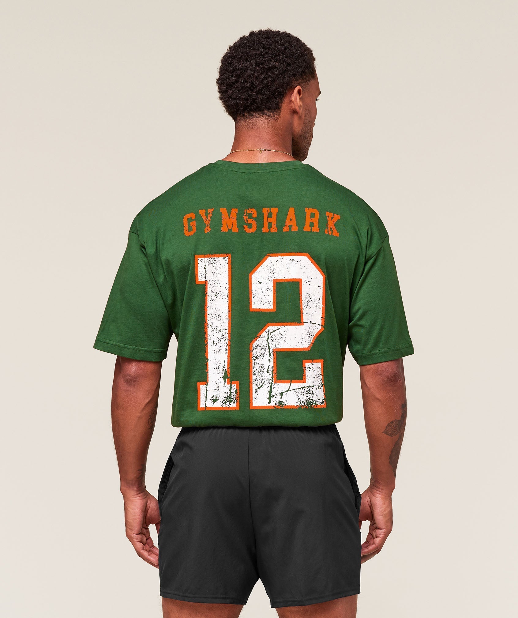 Gymshark Campus T-Shirt Athletic Green