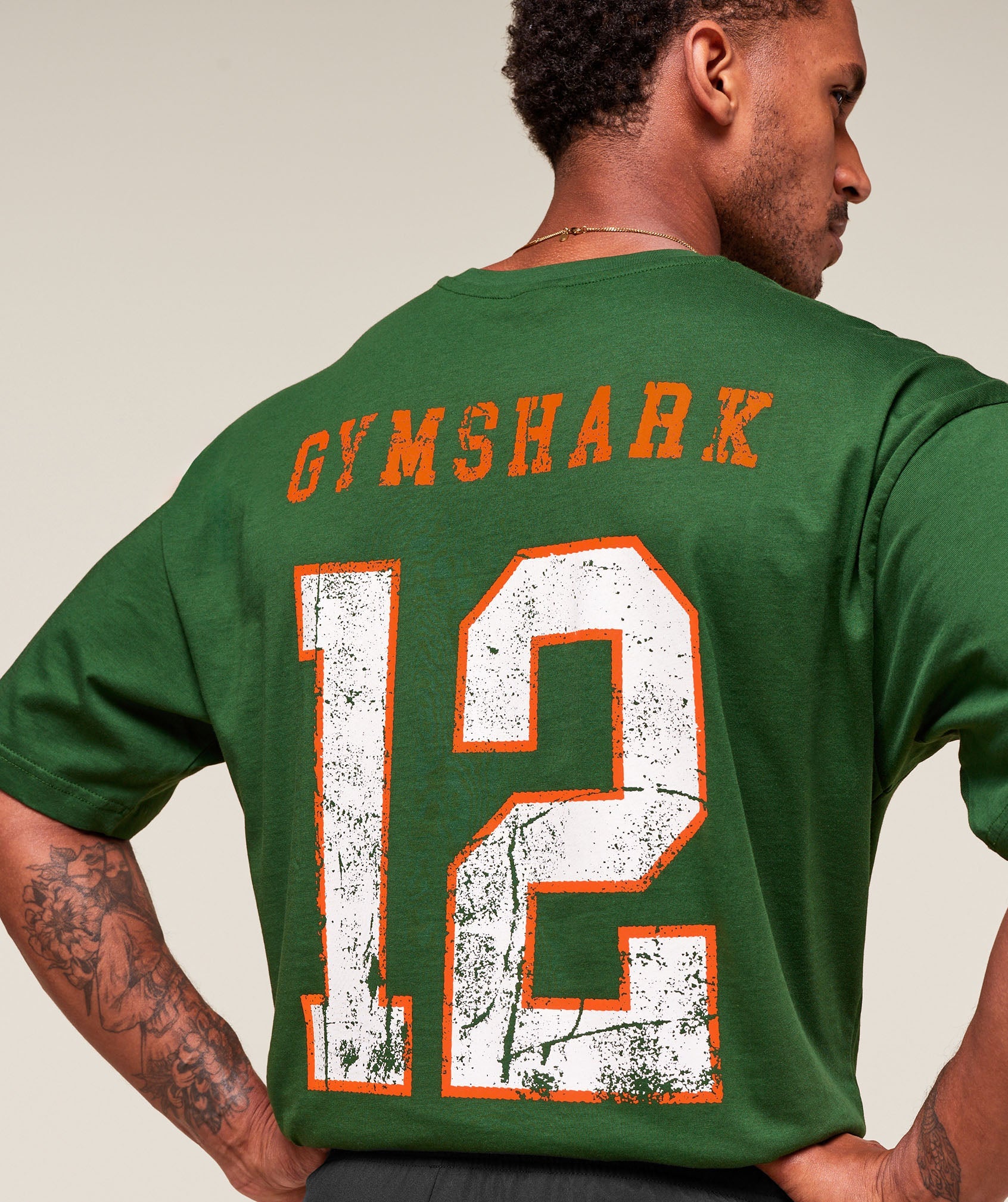 Gymshark Campus T-Shirt Athletic Green