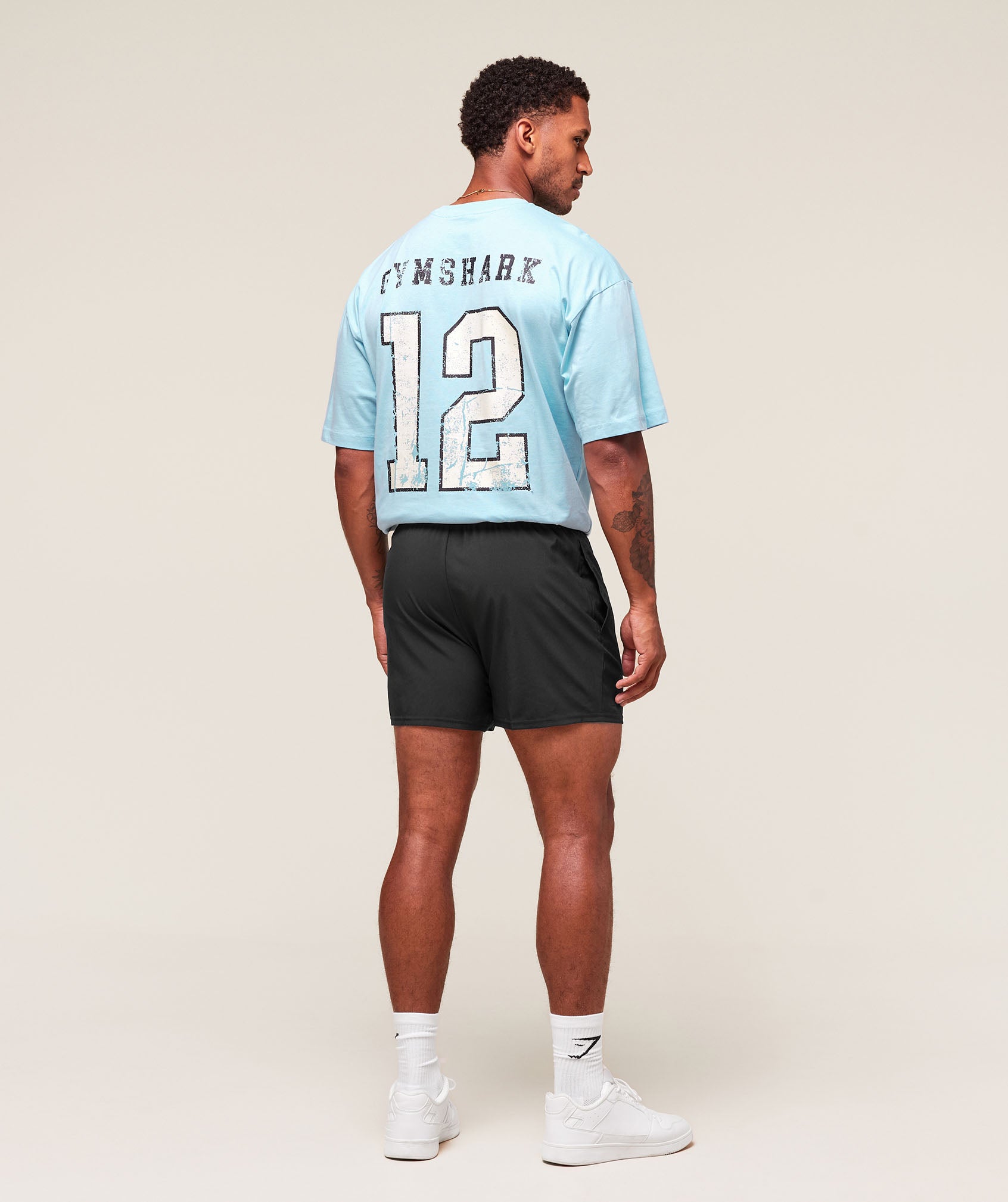 Gymshark Campus T-Shirt Athletic Light Blue