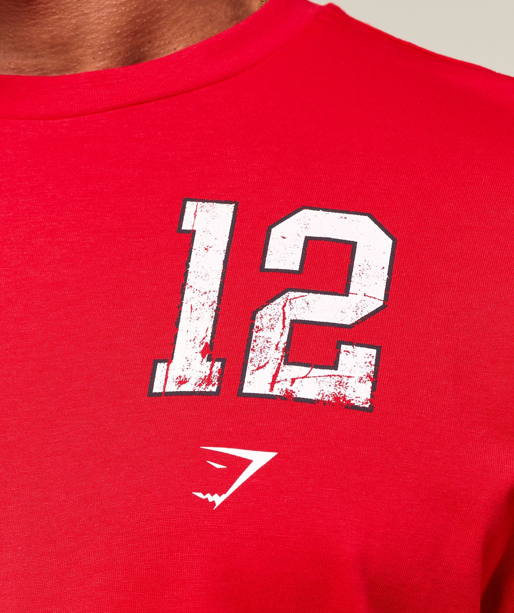 Gymshark Campus T-Shirt Athletic Red