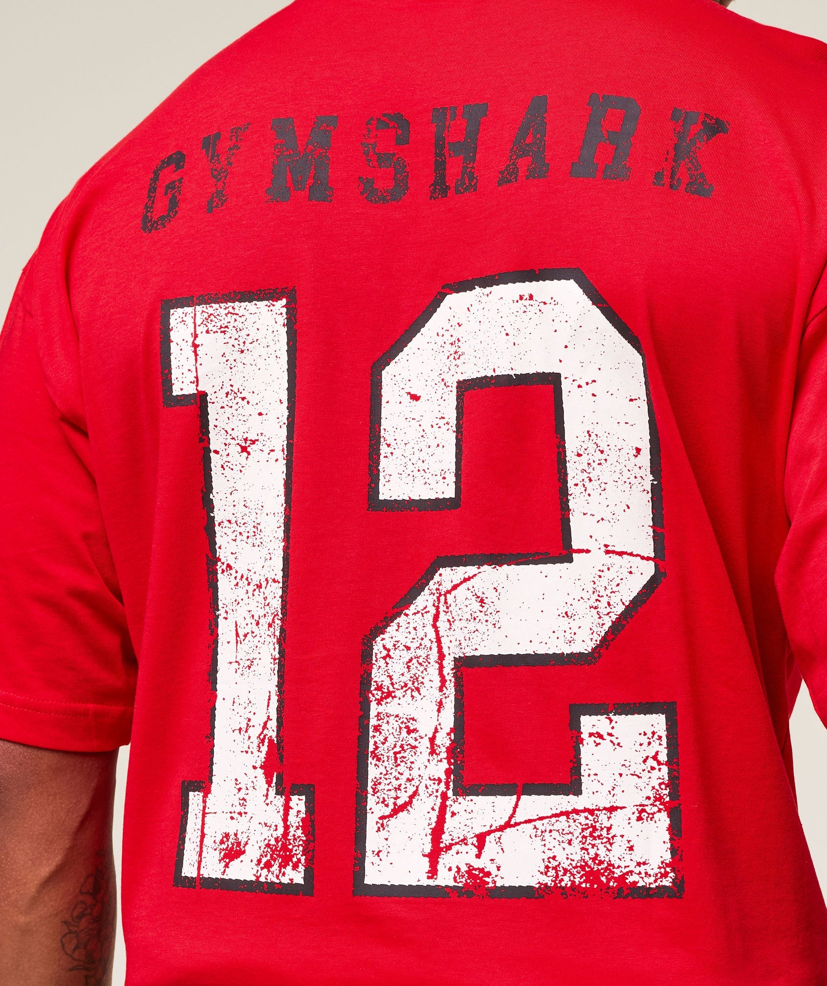 Gymshark Campus T-Shirt Athletic Red