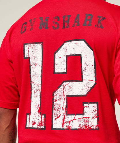 Gymshark Campus T-Shirt Athletic Red