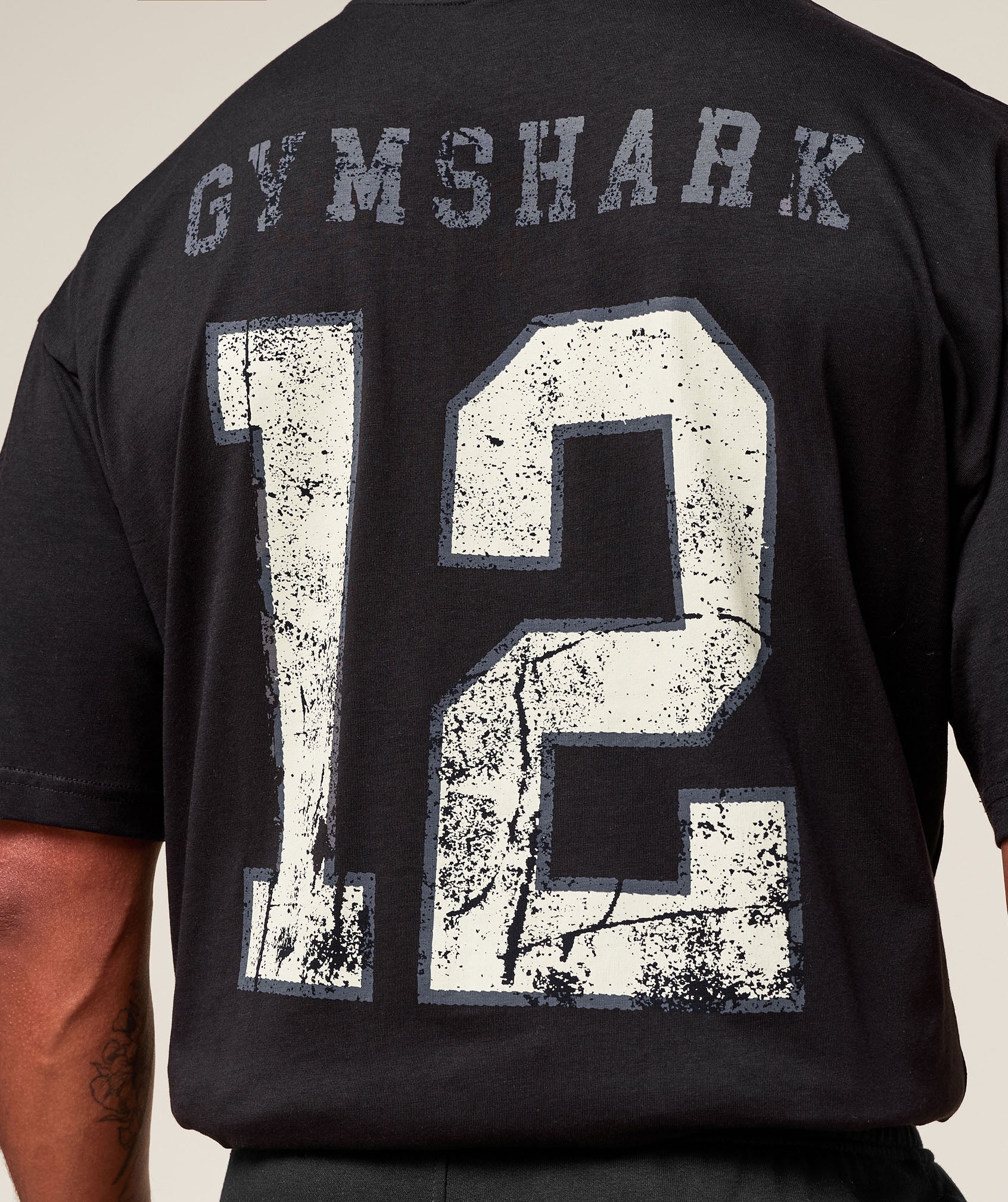 Gymshark Campus T-Shirt Black
