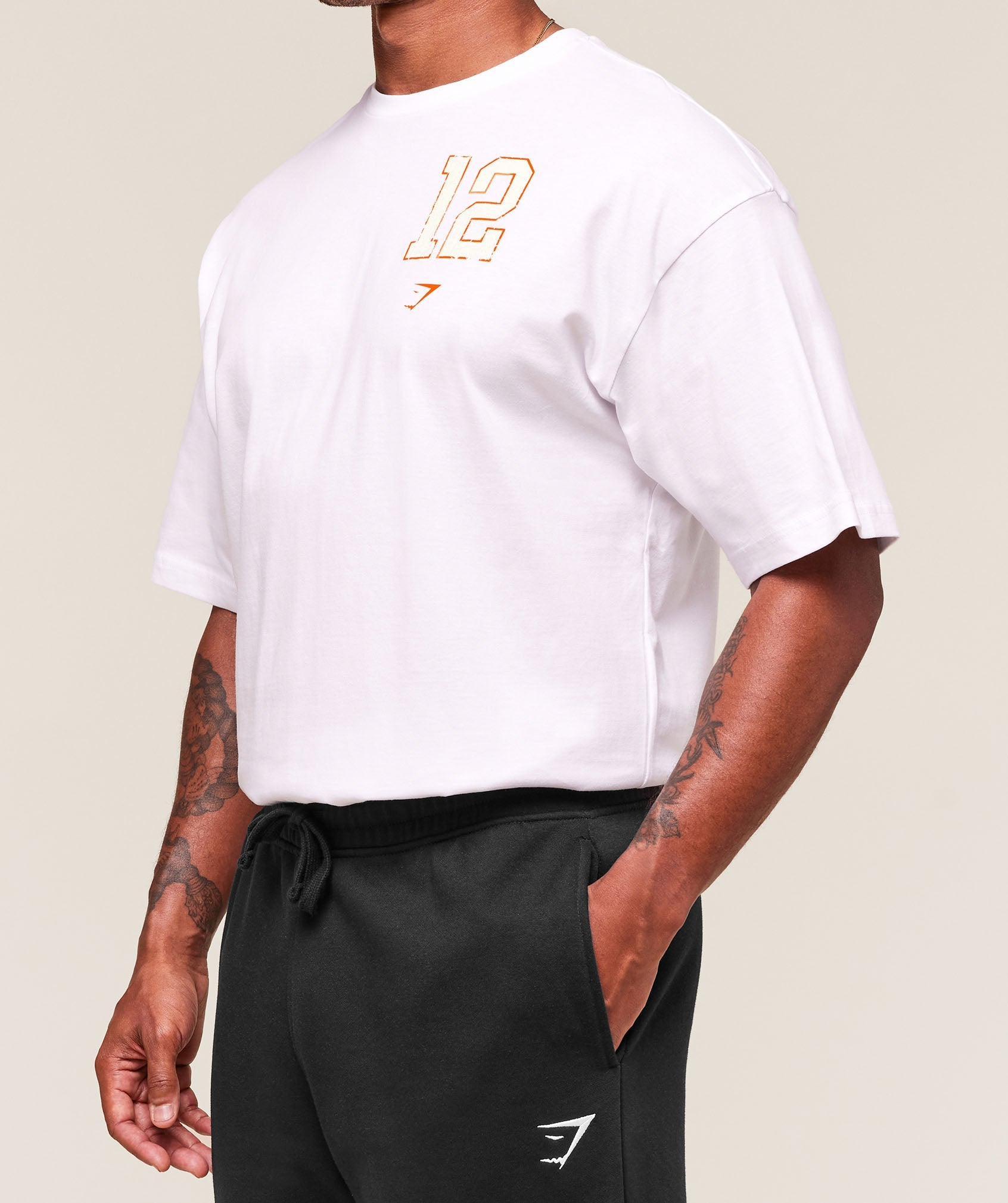 Gymshark Campus T-Shirt White