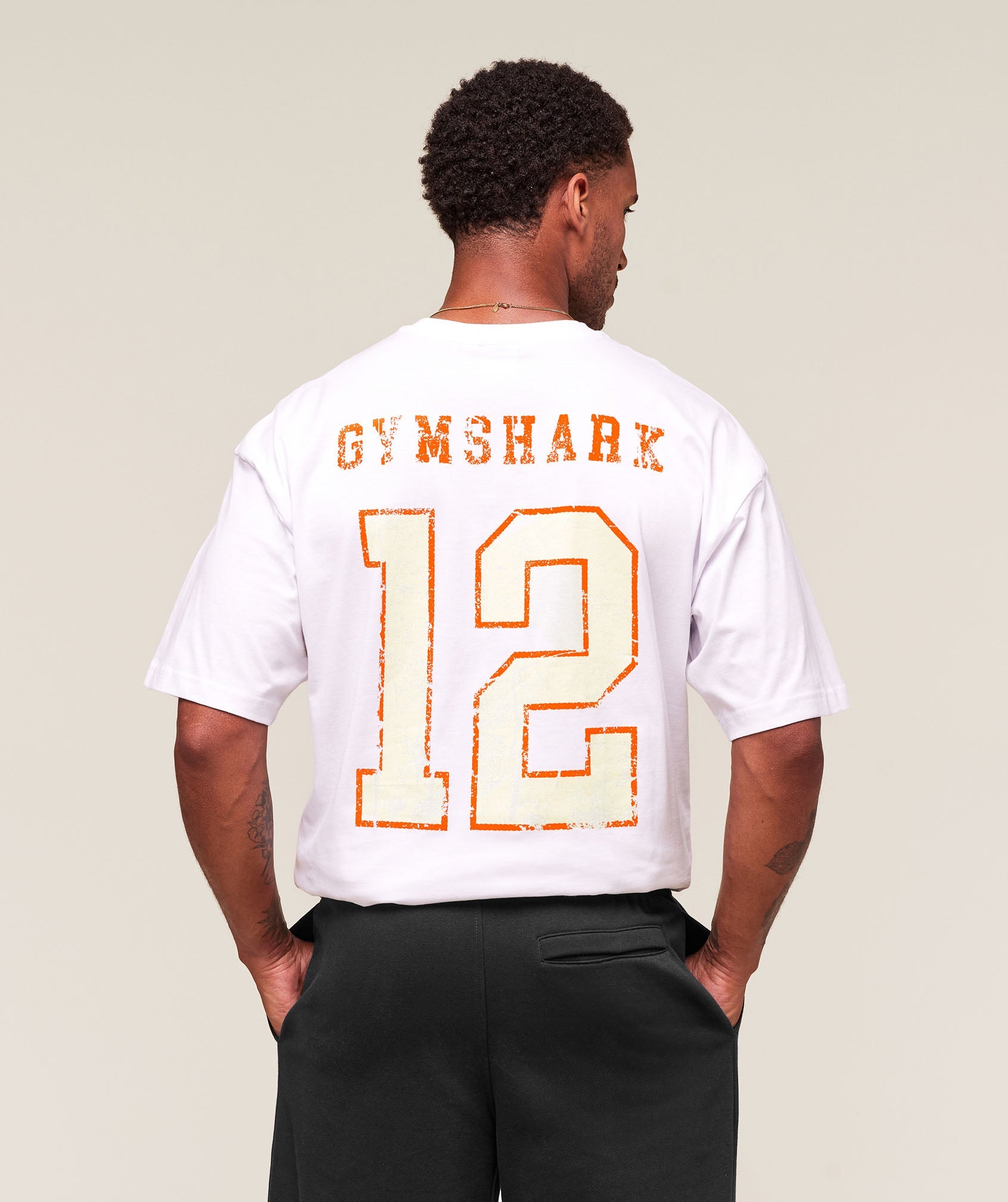 Gymshark Campus T-Shirt White